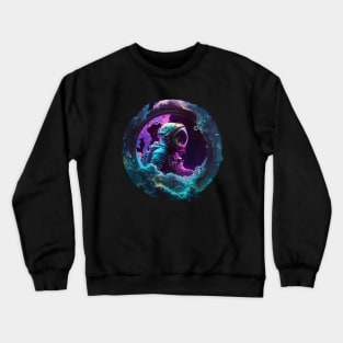 Astronaut Space Shirt Crewneck Sweatshirt